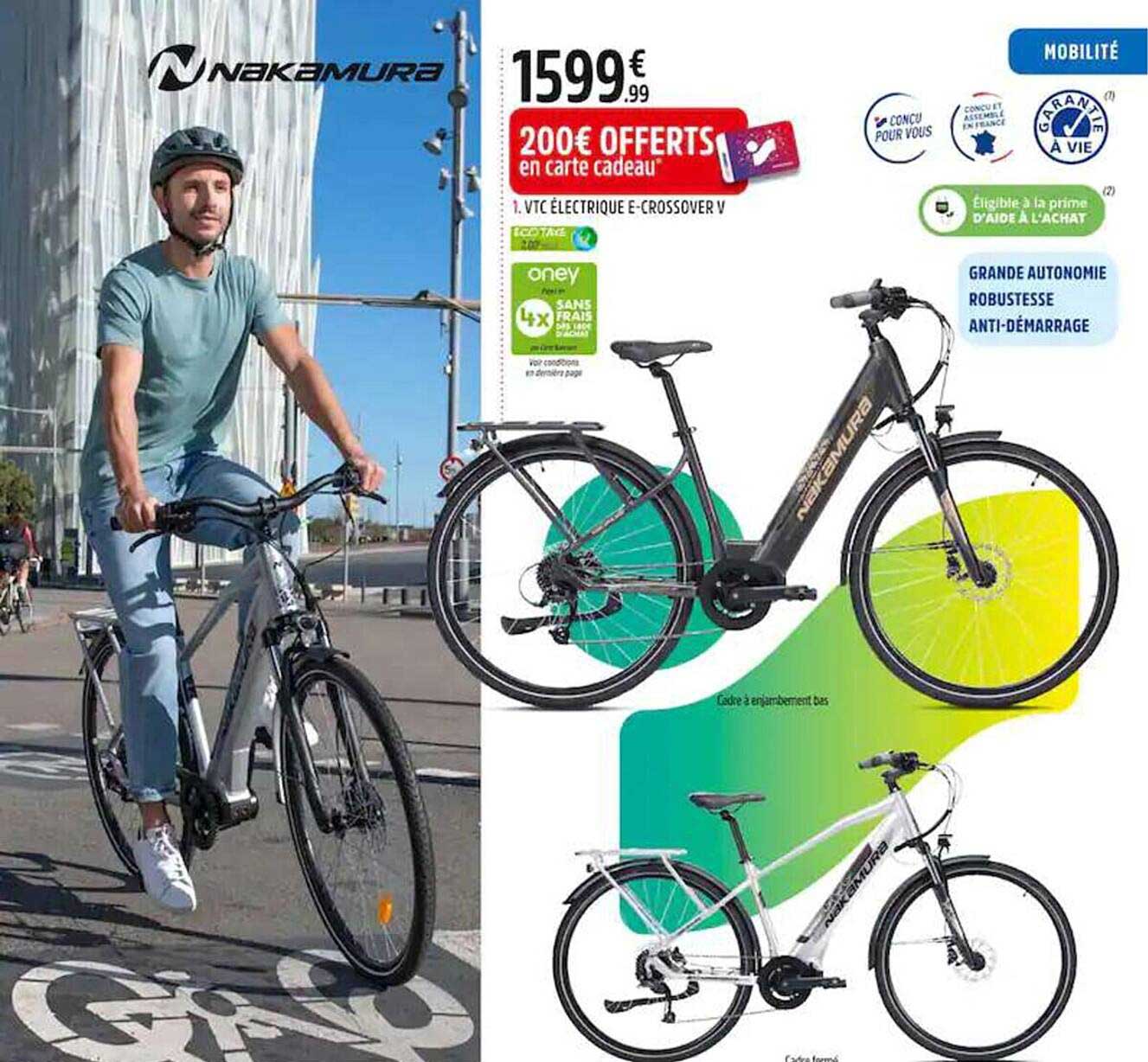 vtc électrique e-crossover V nakamura