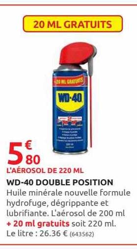 wd-40 double position