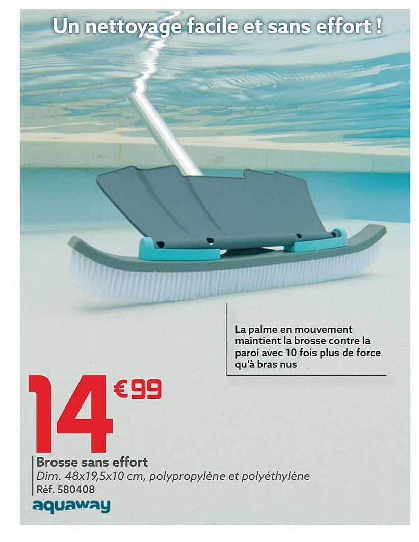 brosse sans effort aquaway