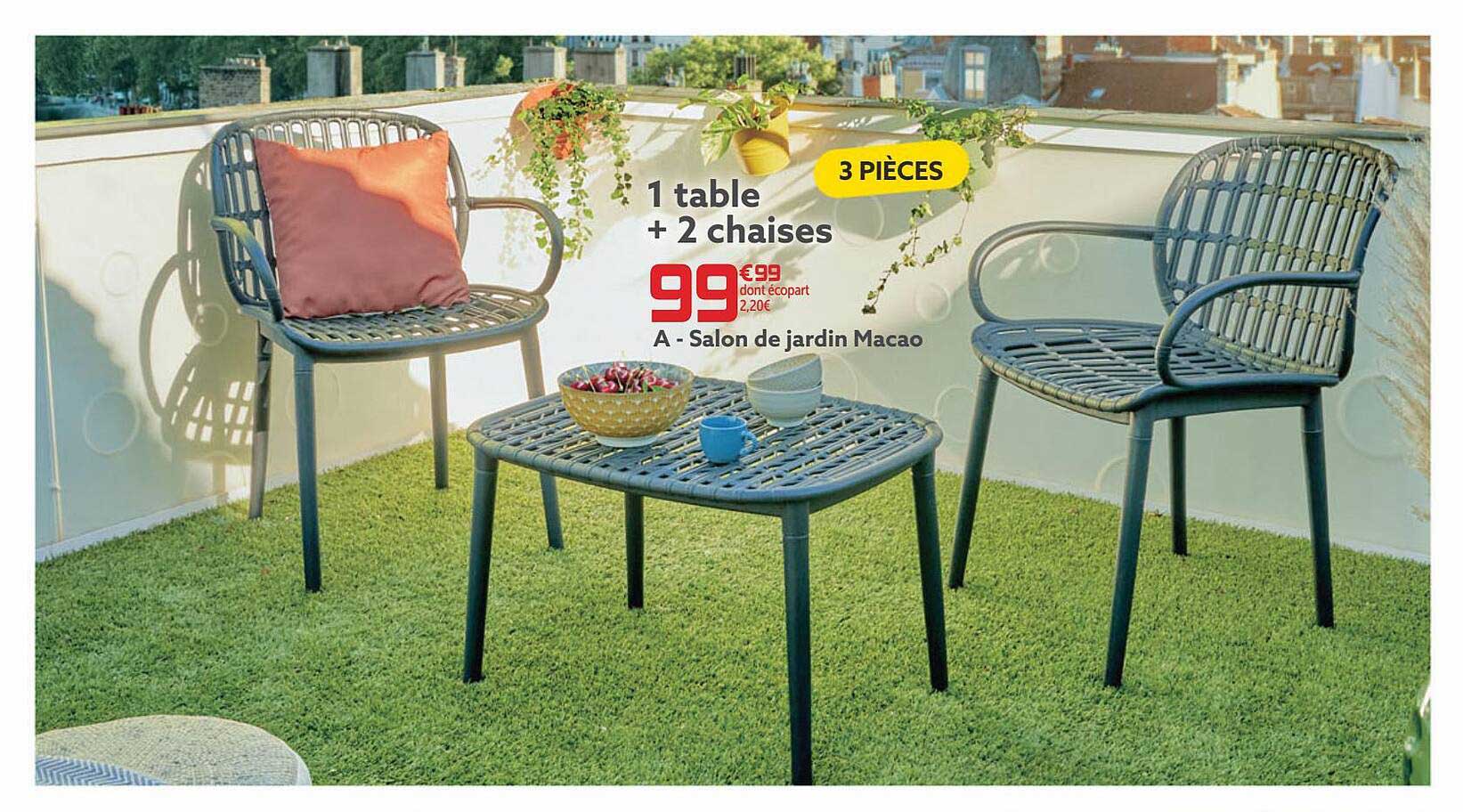 Salon De Jardin Macao