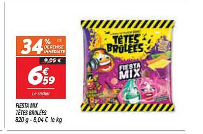 fiesta mix têtes brûlées