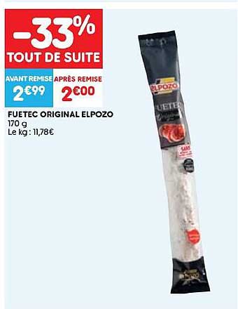 Fuetec Original Elpozo