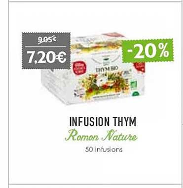 Infusion Thym Romon Nature
