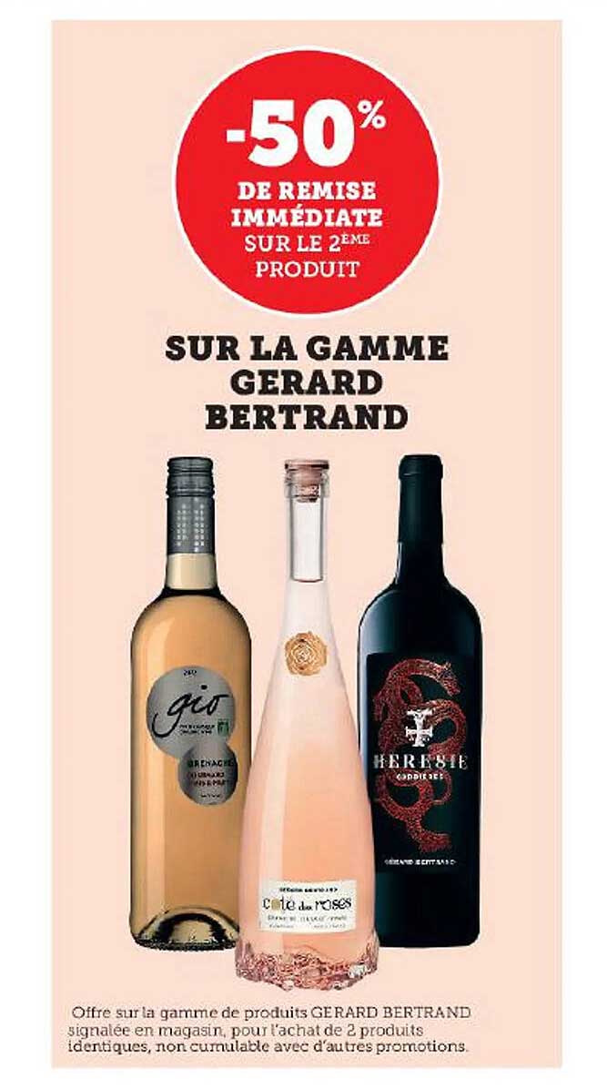 la gamme gérard bertrand