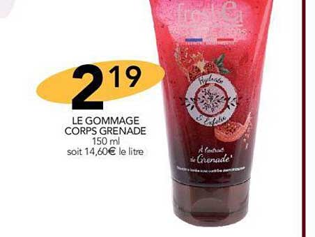 Le Gommage Corps Grenade