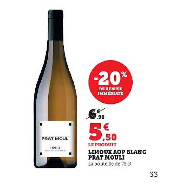 limoux aop blanc prat mouli