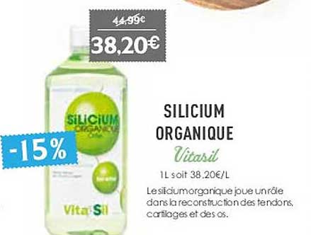 silicium organique vitasil