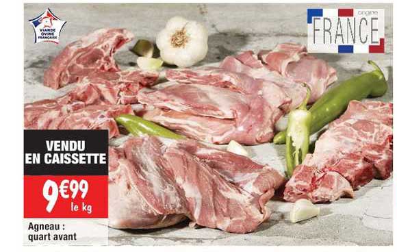 agneau : quart avant