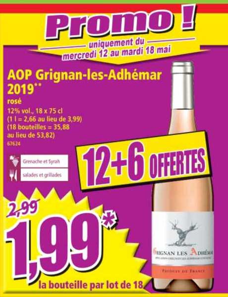 aop grignan-les-adhémar 2019