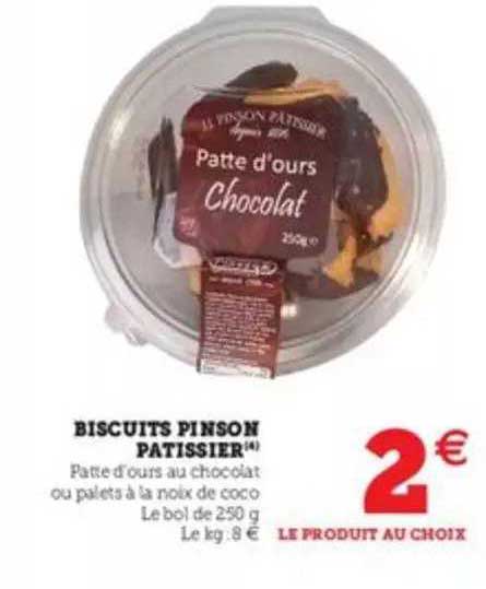 Biscuits Pinson Patissier