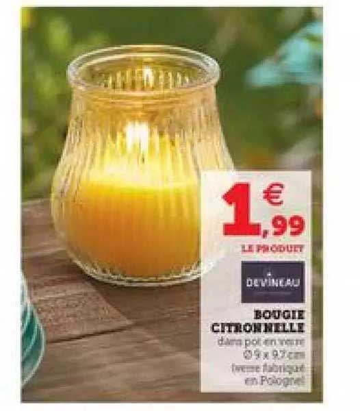 bougie citronnelle devineau