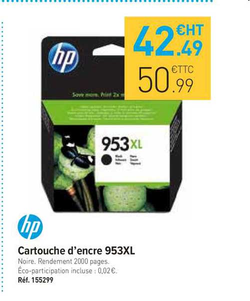 cartouche d'encre 953xl hp