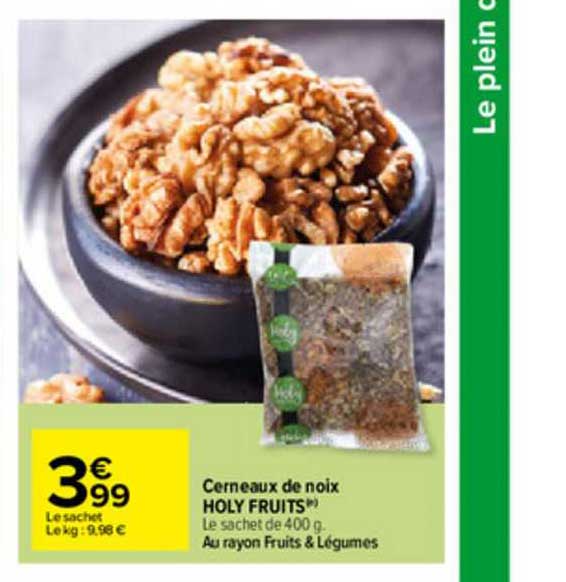 cerneaux de noix holy fruits