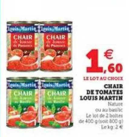 chair de tomates louis martin