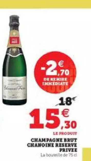 champagne brut chanoine réserve privée