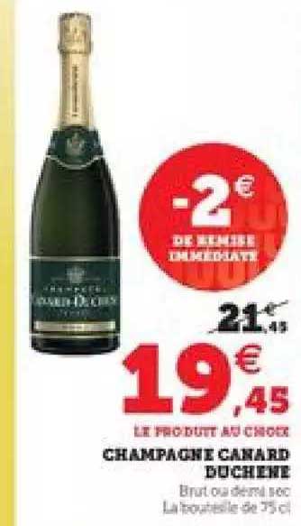 champagne canard duchêne