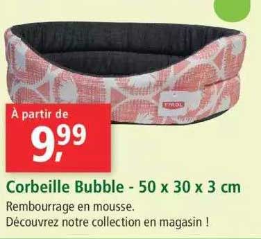 Corbeille Bubble - 50 X 30 X 3 Cm