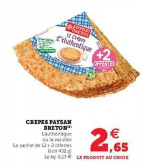 Crepes Paysan Breton