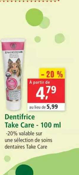 dentifrice take care - 100 ml