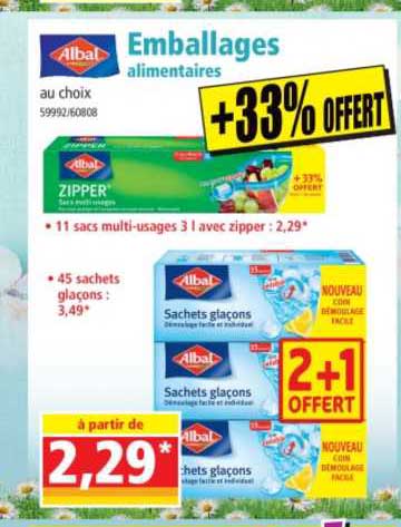 emballages alimentaires