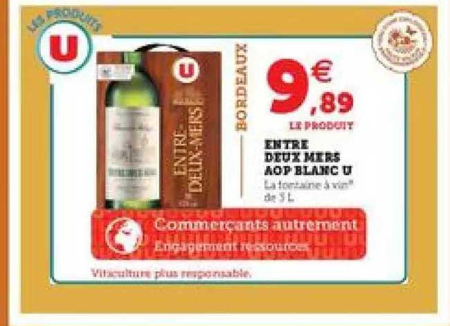 entre deux mers aop blanc u