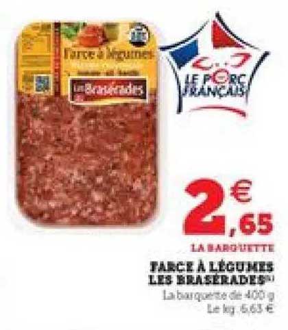 Farce à Légumes Les Brasérades