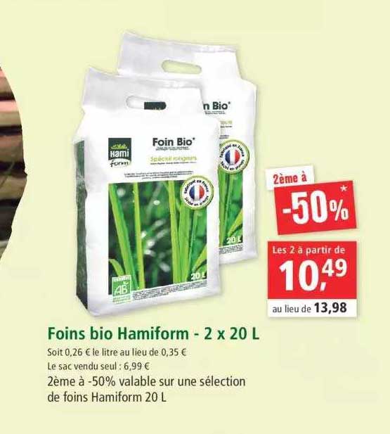 Foins bio Hamiform-2x20L