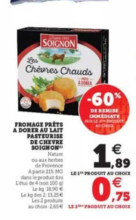 Fromage Prets A Dorer Au Lait Pasteurise De Chevre Soign on
