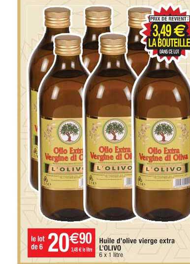 Huile D'olive Vierge Extra L'olivo