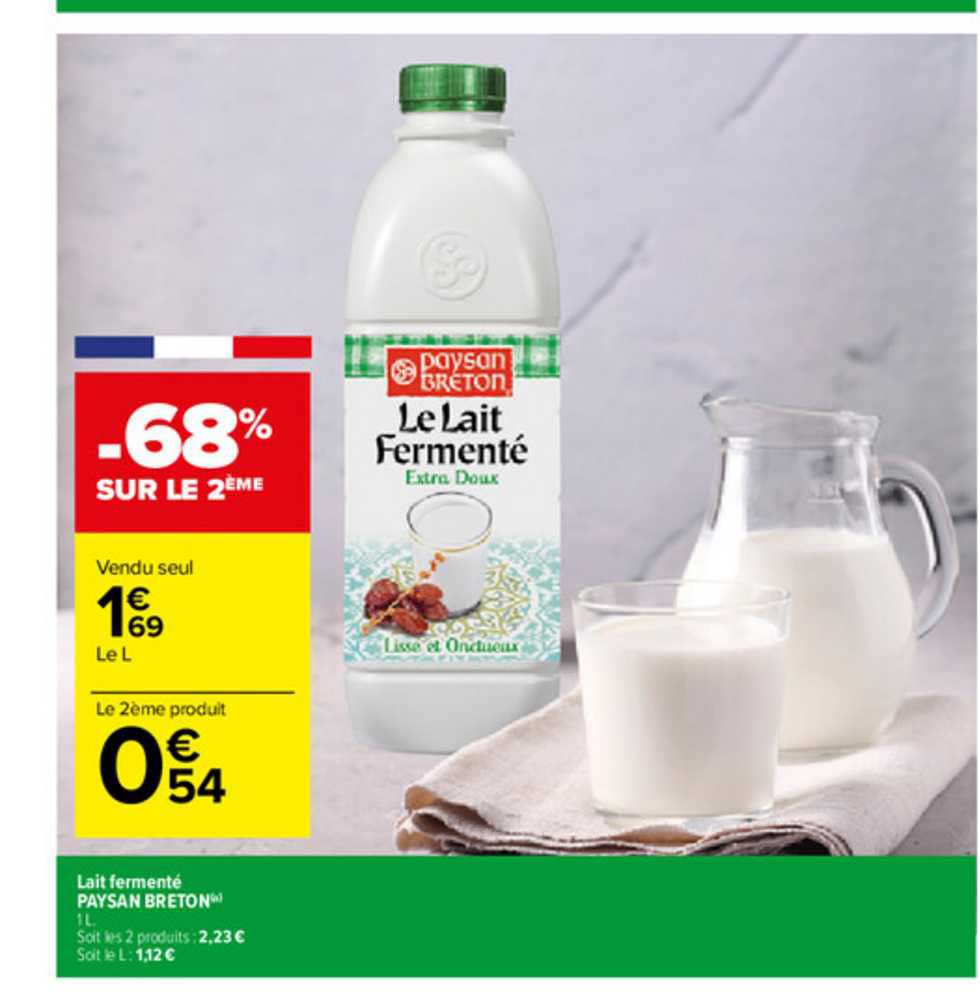 lait fermenté paysan breton