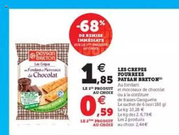 Les Crêpes Fourrées Paysan Breton