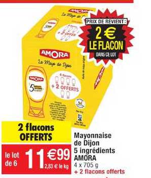 Mayonnaise De Dijon 5 Ingrédients Amora