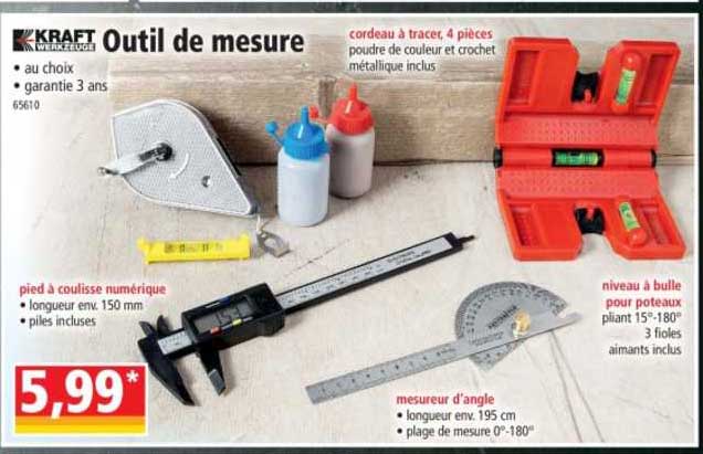 outil de mesure kraft
