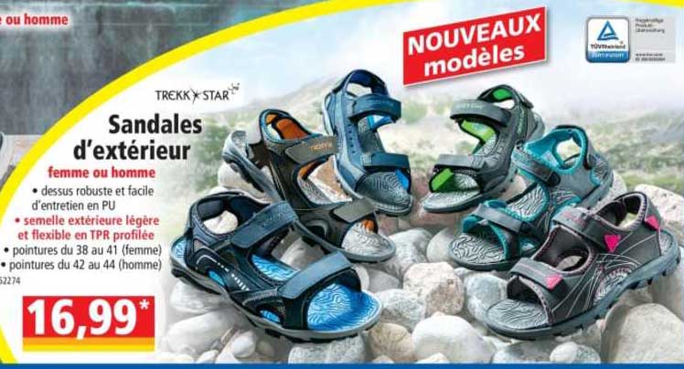 sandales d'extérieur trekk star