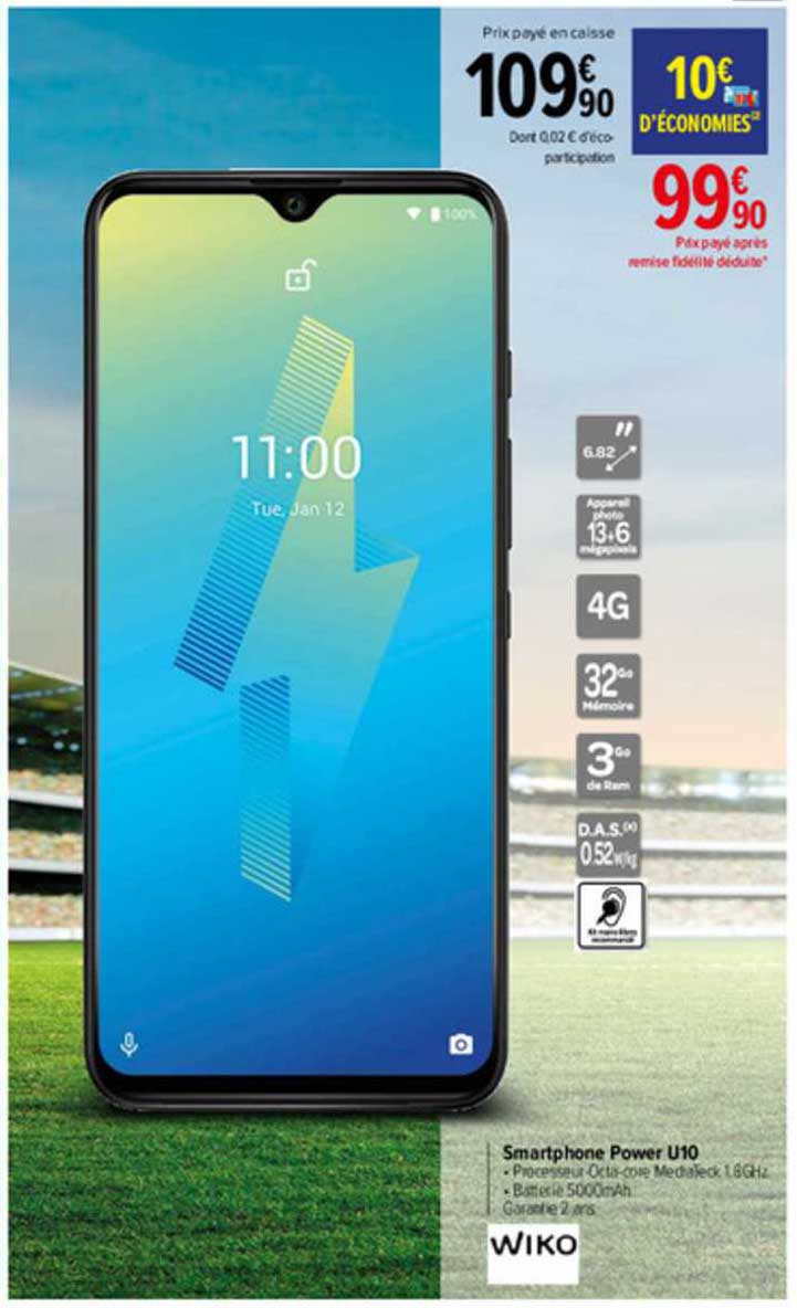 Smartphone Power U10 Wiko