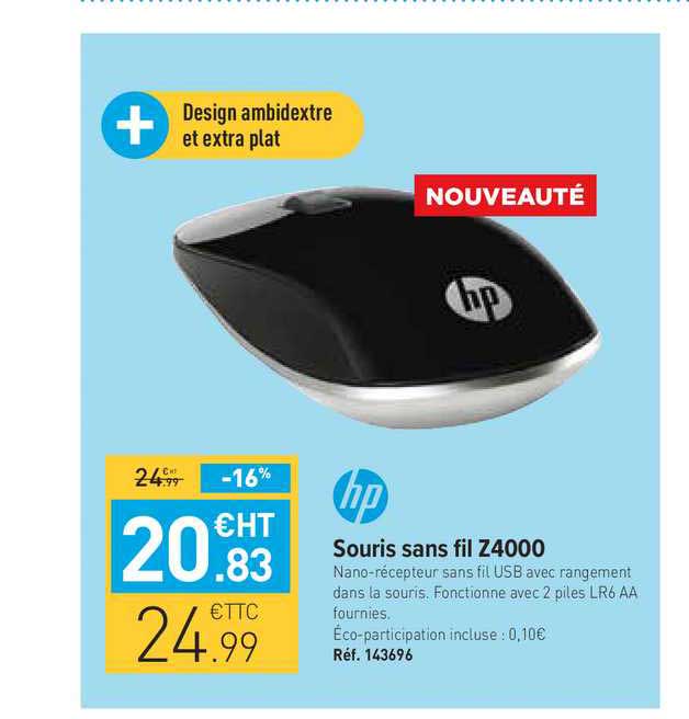 Souris Sans Fil Z4000 Hp