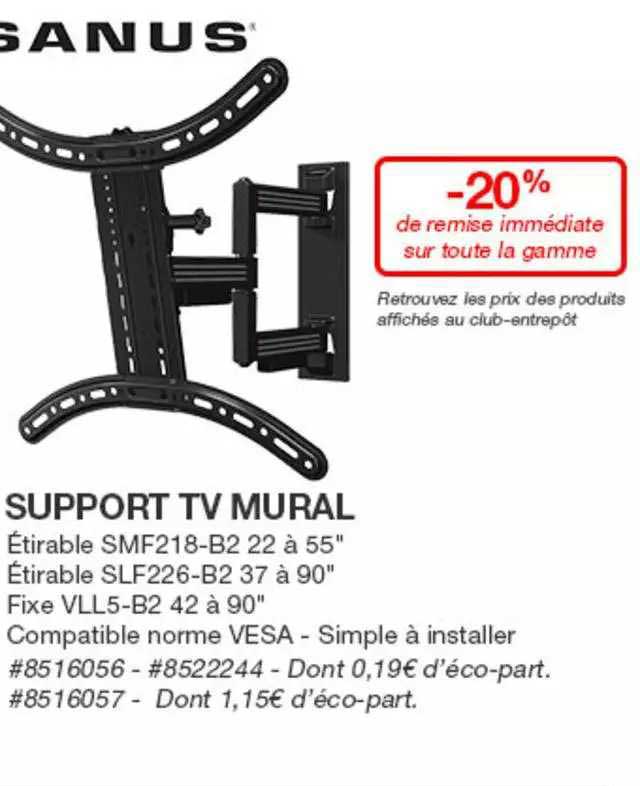 Support Tv Mural