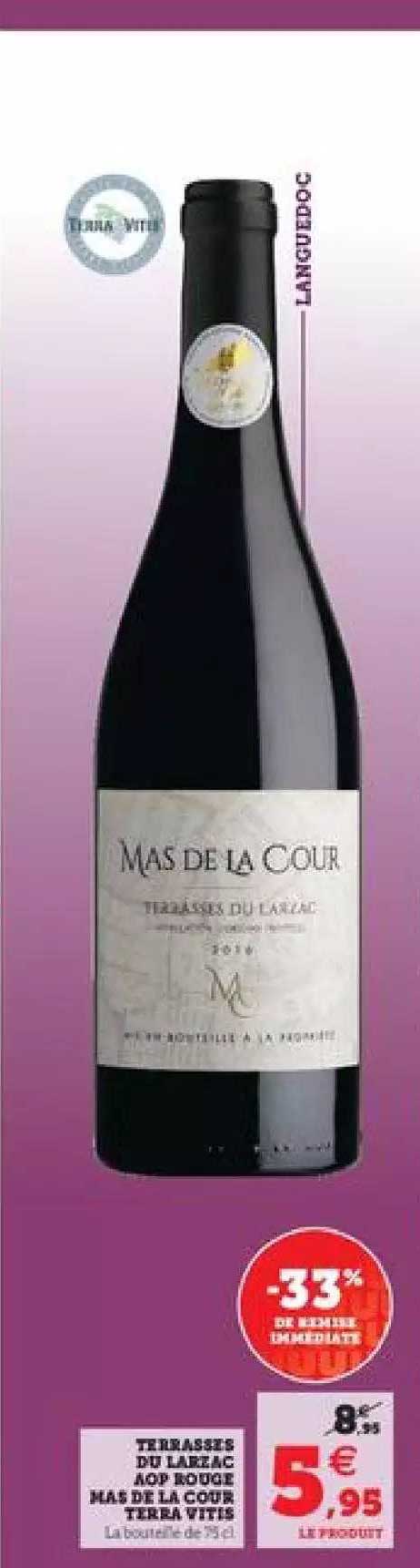 terrasses du lareac aop rouge mas de la cour terra vites