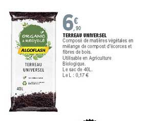 Terreau Universel Algoflash