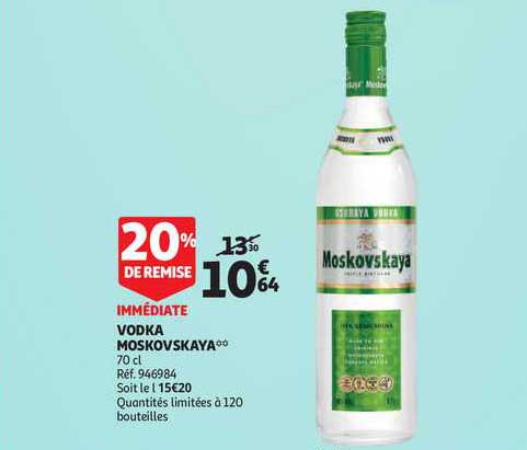 vodka moskovskaya