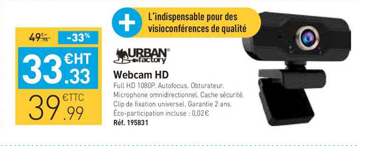 webcam hd urban factory