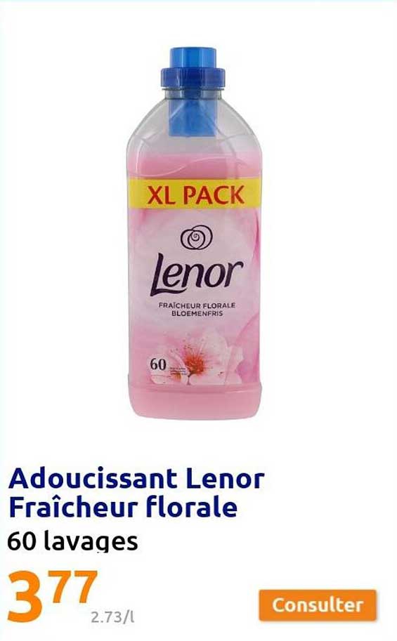 Adoucissant Lenor Fraîcheur Florale