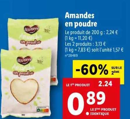 Amandes En Poudre