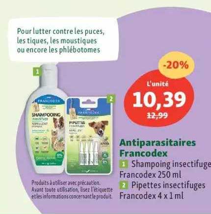antiparasitaires francodex