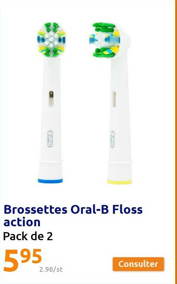 brossettes oral-b floss