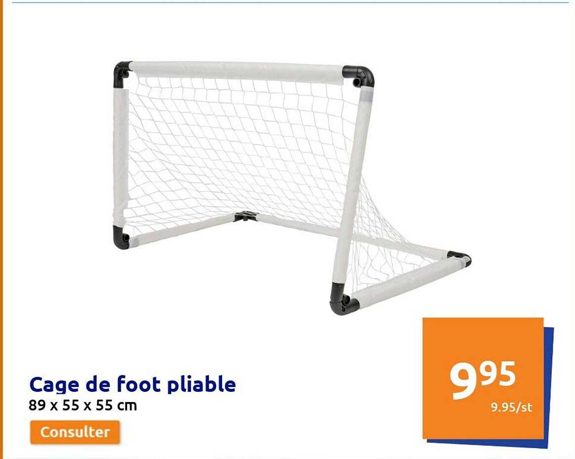 Cage De Foot Pliable