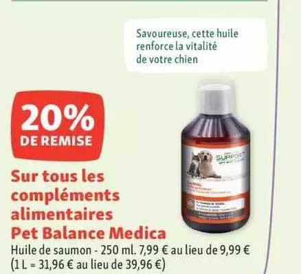compléments alimentaires pet balance medica