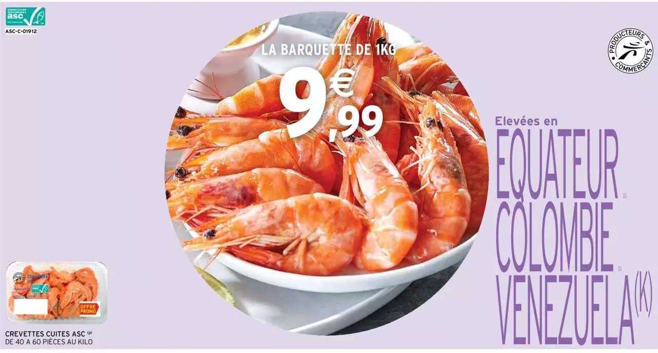 Crevettes Cuites Asc