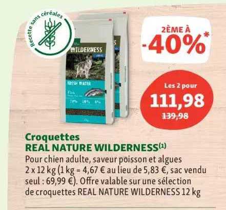 croquettes real nature wilderness