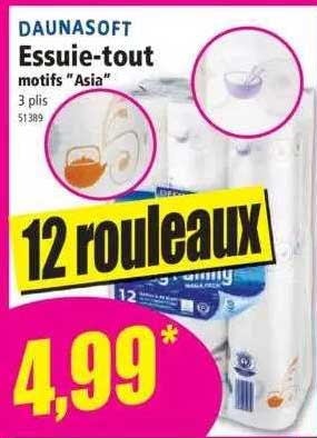 essuie-tout motifs "asia" daunasoft